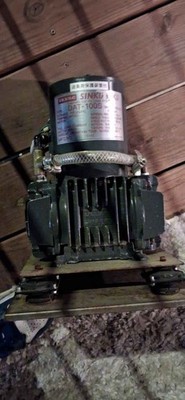 Ulvac DAT-100S Single Stage Diaphragm Vacuum Pump *used working*
