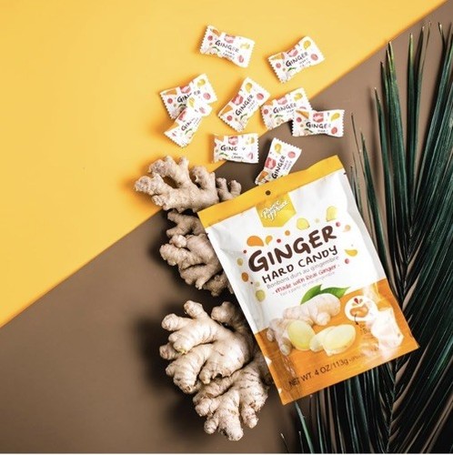 Prince Of Peace Ginger Hard Candy with Filled Burst 4 Oz 3packs Free shipping - Picture 3 of 5