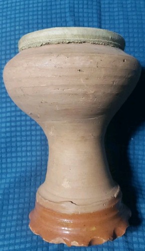 Vintage Handmade Arop Darbuka - Terracota - Marked on Skin