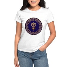 CafePress Armenian Heart Mandala Women's T Shirt Women's T-Shirt 426776227