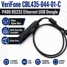 New VeriFone CBL435-044-01-C P400 P200 RS232 ...