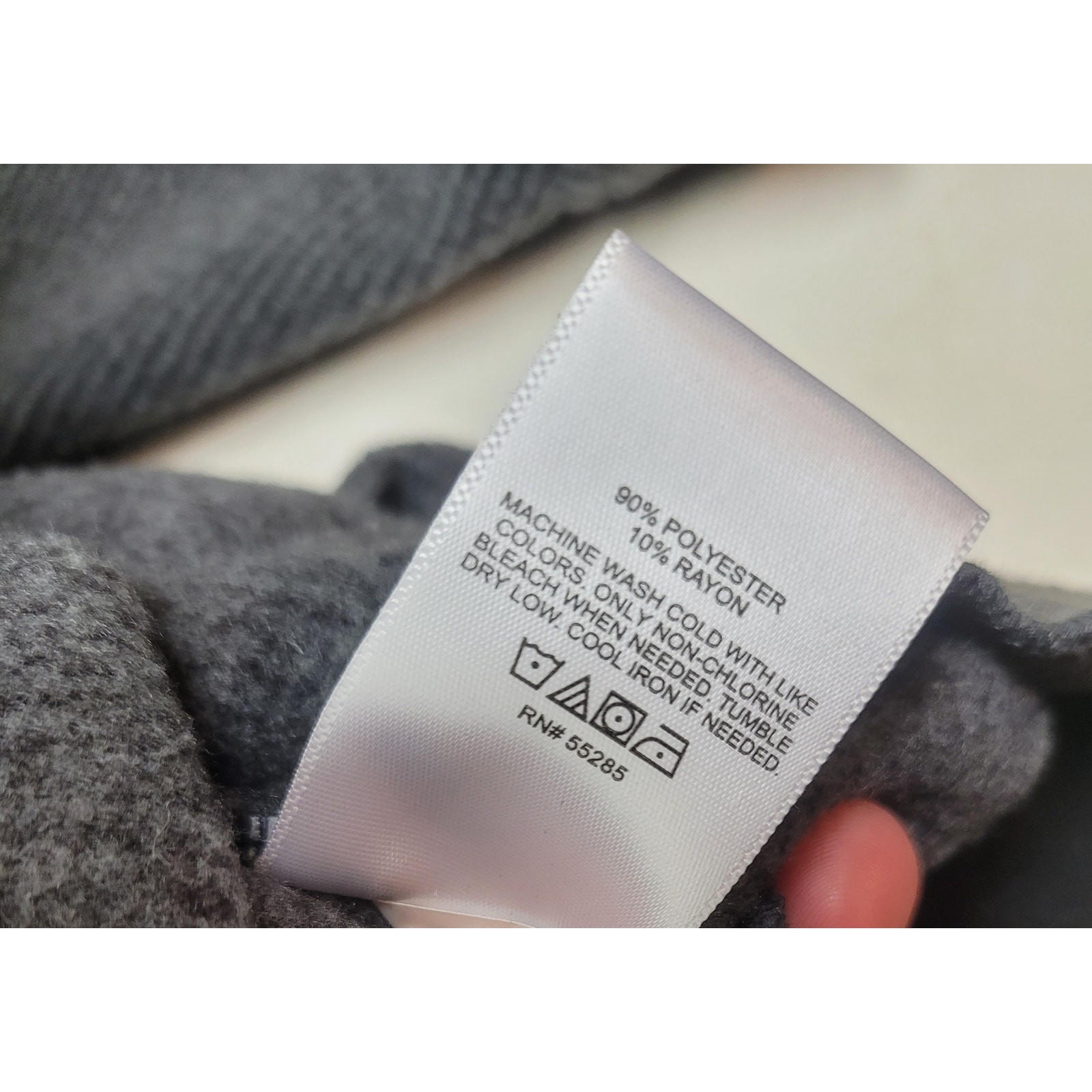 Express Gray Herringbone Shacket Oversized Shirt … - image 11