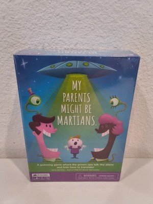 MY PARENTS MIGHT BE MARTIANS Educational Kids Board Game  SEALED 2022