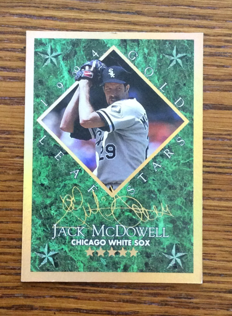 Jack McDowell 1994 Leaf Gold Leaf Stars #15 White Sox (9395/10000)