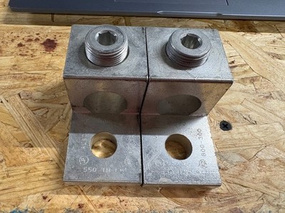 LOT OF 2 ILSCO LUG # BKB ADR80