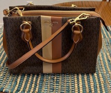 Michael Kors Marilyn Signature Medium Satchel Bag