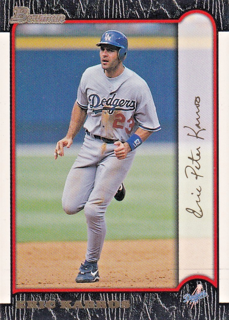 1999 Bowman Eric Karros #55 Gold /99