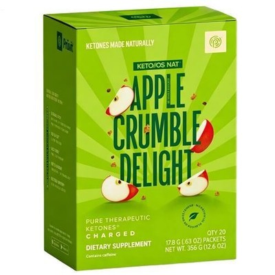Pruvit Ketones Keto OS Nat APPLE CRUMBLE DELIGHT 20PACK Kostenloser Versand