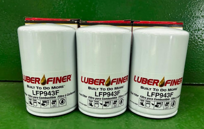Luber-Finer LFP943F Fuel Filter 3 Pack Fits Carquest 86124 Napa 3124 Wix 33124
