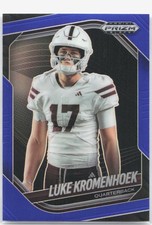 2025 Prizm Black NIL Luke Kromenhoek Blue /199