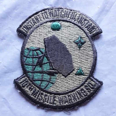 US Air Force 10th Missile Warning Squadron Patch USAF
