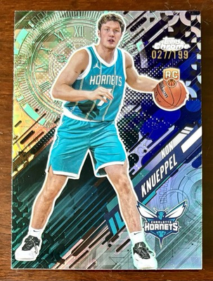 #ad #ad Kon Knueppel RC 199 AQUA GO TIME 2025 26 Topps Chrome #GT 19 Hornets $59.99