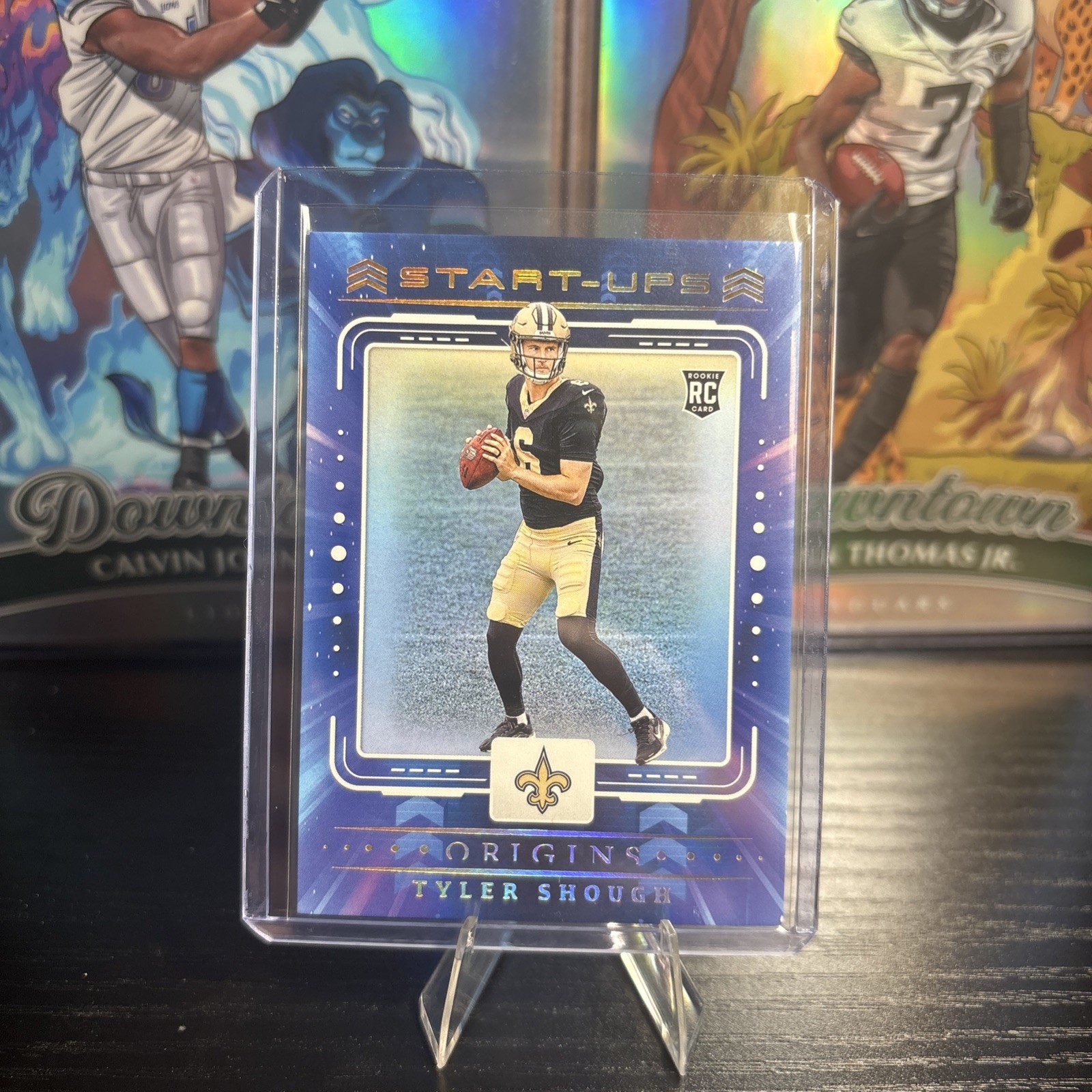 2025 Panini Origins - TYLER SHOUGH - ROOKIE "START-UPS" - SAINTS - CARD #19