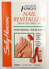NEW SALLY HANSEN NAIL REVITALIZER WITH TEA TREE OIL STOP HIDING YOUR NAILS