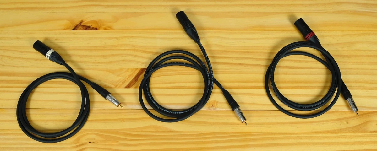 MCRU Audiophile XLR Cable – 1 Metre, Belden 8402 Cable With Silver