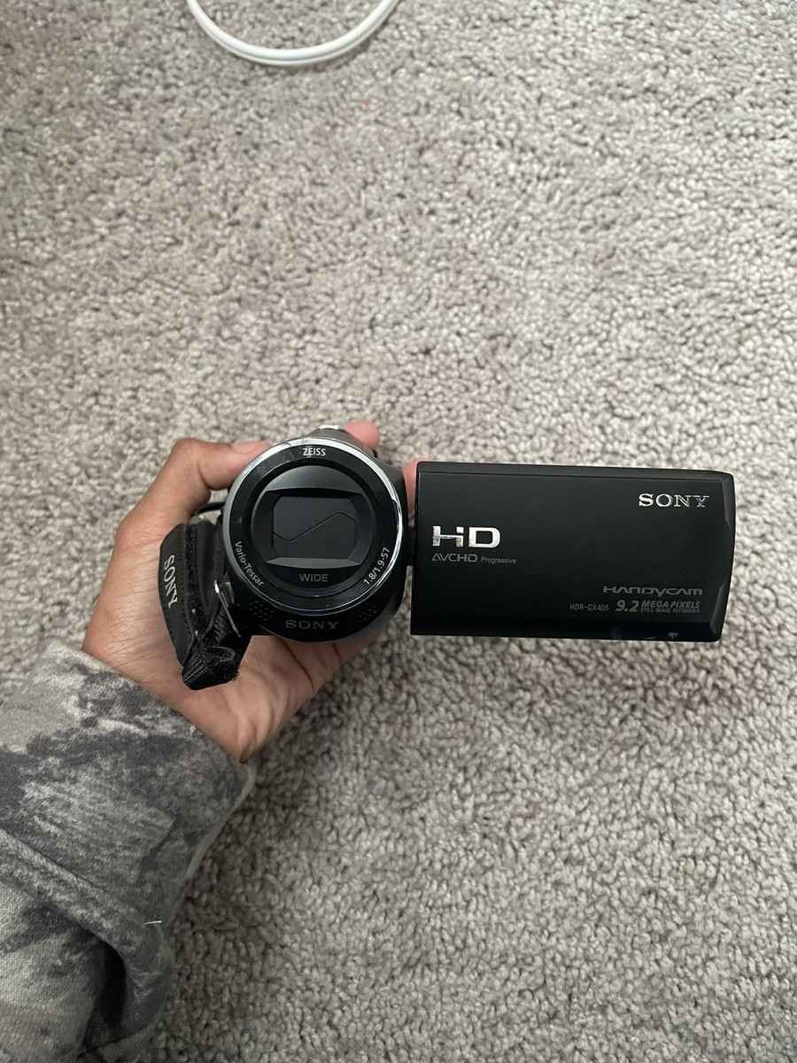 Sony HDR-CX405 Handycam 1080p Vintage Full HD Camcorder - Good