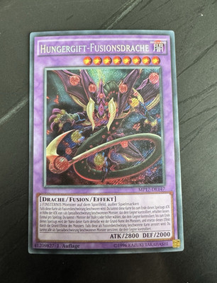YuGiOh! HUNGERGIFT-FUSIONSDRACHE deutsch MP17-DE147 1. Auflage Boosterfrisch