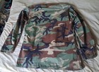 USAF BDU Med Long Shirt Woodland Camo Rip Stop  Patches TSgt Spec Ops Medical  — photo 7