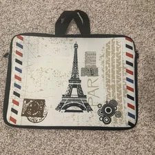 17.3" Laptop Computer Sleeve Case Bag with Hidden Handle 2907