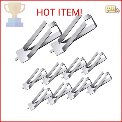 PAGOW 10pcs Glass Bed Spring Turn Clips for Ender 3 Pro, Ender 3S, Ender 5 Pro,
