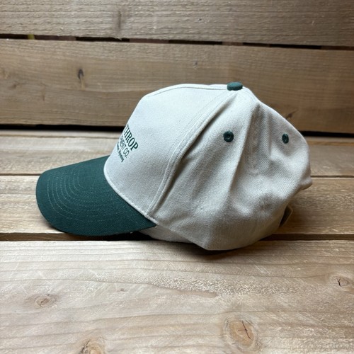 Cappello Berretto Lathrop Equipment John Deere Casper Riverton Wyo Marrone Strapback - Foto 4 di 8