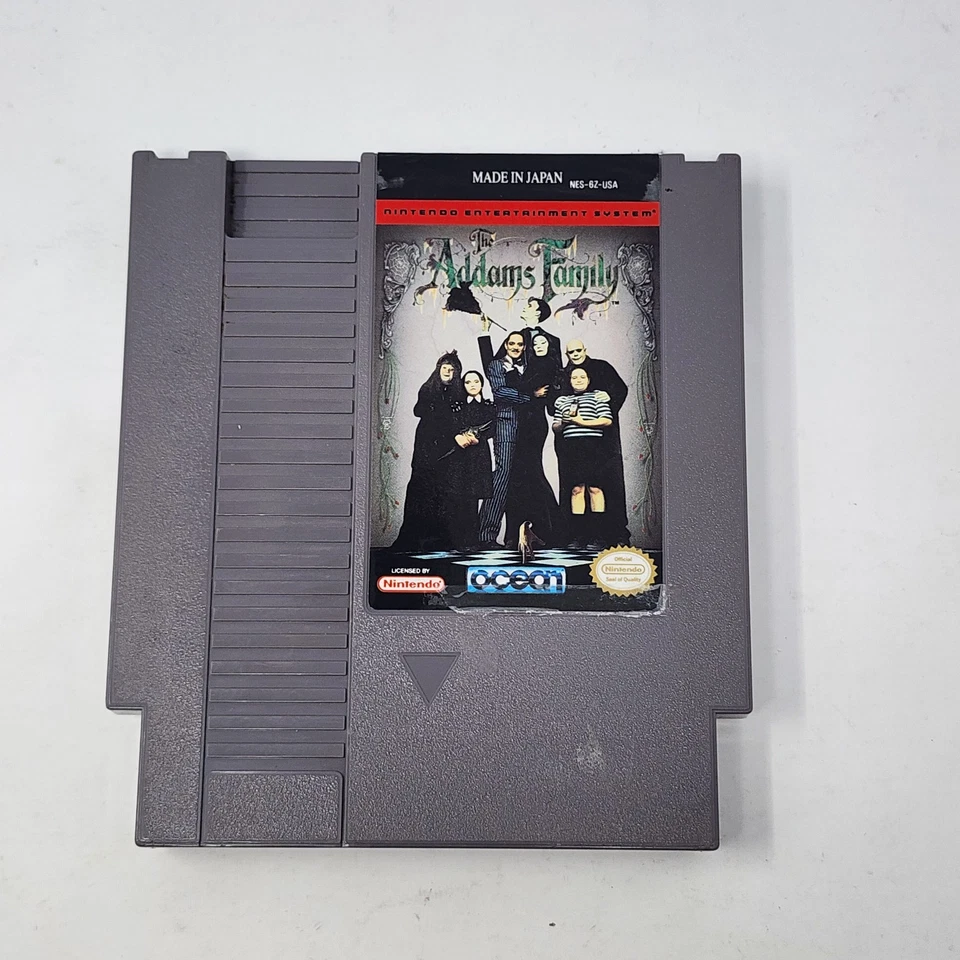 The Addams Family (Nintendo NES) Cartridge Only - Authentic & Tested - Image 2 of 4