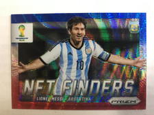 2014 Panini Prizm Lionel Messi  RED WHITE BLUE Net Finders ready to grade