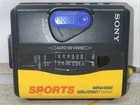 Vintage RARE SONY Sports Walkman WM-FS393 Parts or Repair Free Shipping
