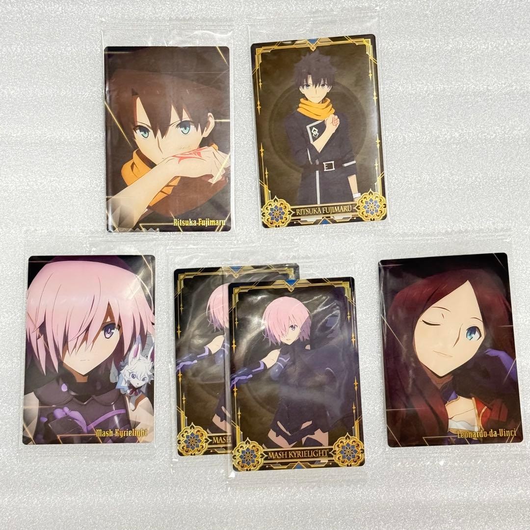 Fate/Grand Order Babylonian Wafer Card Gilgamesh Merlin Romani Mash ...
