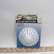 DANCO Bathtub Hair Catcher in White