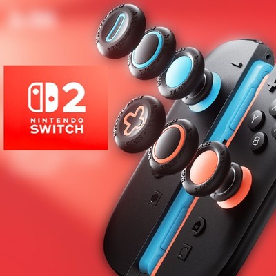 6x Nintendo Switch 2 Premium Joystick Schutz Kappen JoyCon Caps Analog Stick 