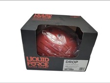 NIB Liquid Force DROP Water Helmet - RED - Adult Size S/M