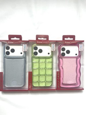 Needoh TikTok Viral Prime Connect iPhone 17 Pro  Jelly Phone Case Set 3 Five Bel