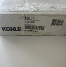 Kohler 9155-0 Bellwether Recessed Drain Cover for 60" x 32" Shower Base, White