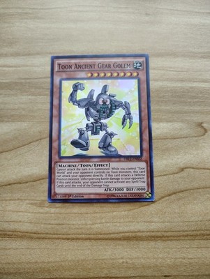 Yu-Gi-Oh! - Toon Ancient Gear Golem - Super Rare / Holo - DRL2-EN022
