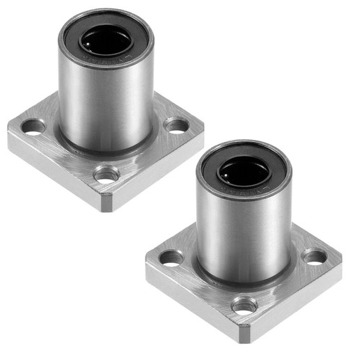 Roulements Linéaires LMK10UU 10mm - 4 Pièces Bride Carrée Pour CNC Et Imprimante 3D