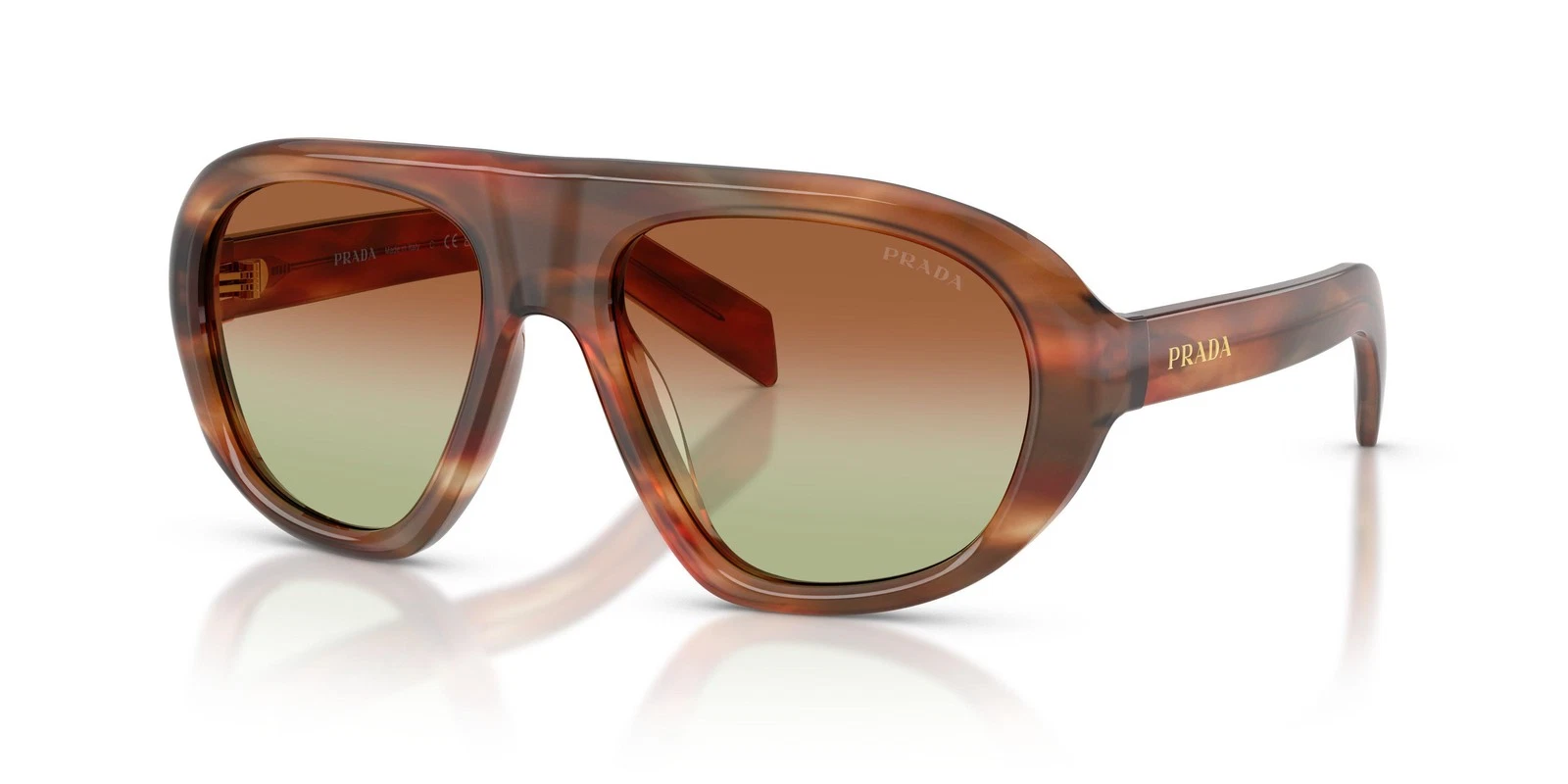 Prada — NEW Prada C05S Sunglasses 24G70T Brown 100% AUTHENTIC