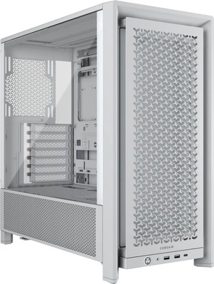 CORSAIR Frame 4000D Weiß Midi Tower ATX Gaming Gehäuse