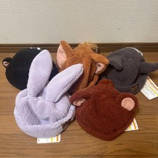 Tokyo Disney Resort Peter Pan Fantasy Springs Fluffy Hat Cap Lost Kids Set of 5