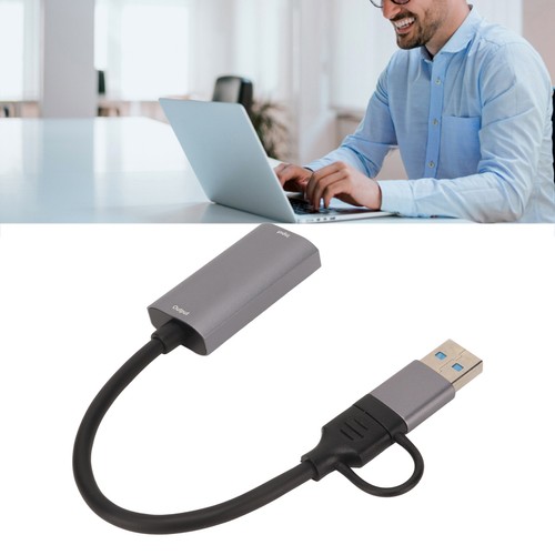 Video Card 4K HD Multimedia Interface Female To USB Type C Video Cap NEW - Afbeelding 6 van 12