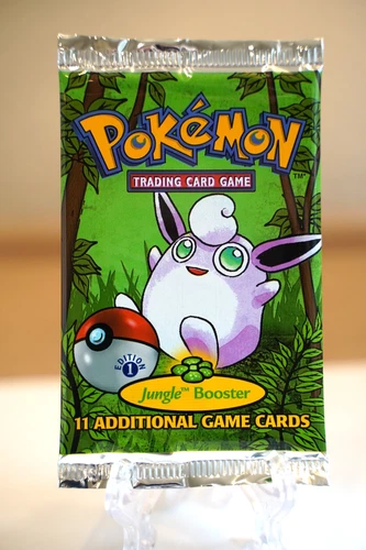 Pokemon 1999 Jungle 1st Edition Booster Pack Wigglytuff Vintage WOTC Sealed