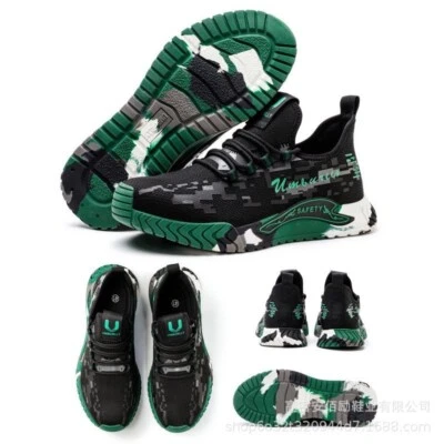 Sicherheitsschuhe Herren Arbeitsschuhe Stahlkappe Leicht Gehen Schutzschuhe F301 - Bild 1 von 4