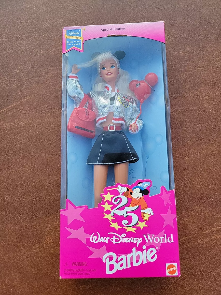 Walt Disney World 25th Anniversary 1996 Barbie Doll Special