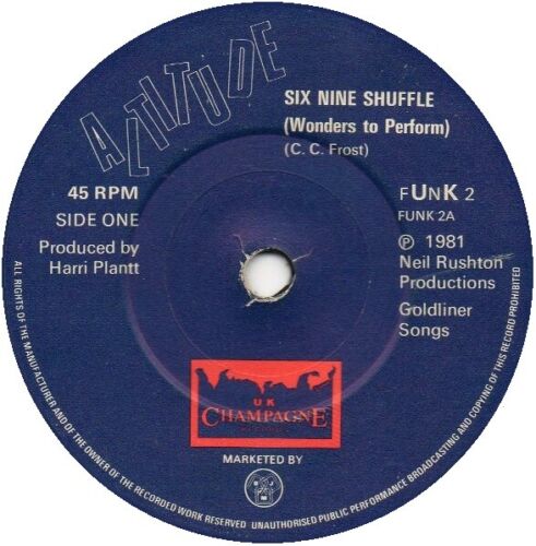 Altitude ‎– Six Nine Shuffle (Wonders To Perform) 7" Vinyl 45rpm - Bild 1 von 2