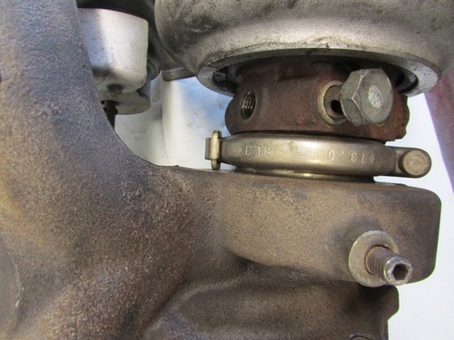 2010- PORSCHE PANAMERA 4.8L TURBO LEFT DRIVE SIDE TURBO W/EXHAUST MANIFOLD OEM - Picture 10 of 13