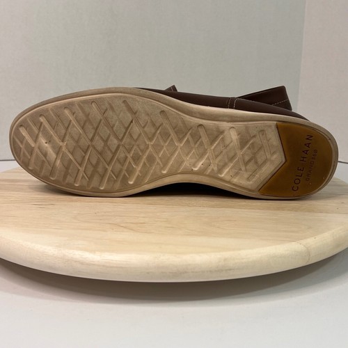 COLE HAAN Hyannis SZ 11 M, Men's Brown Leather Penny Loafer Shoes #C26467 - Picture 20 of 21