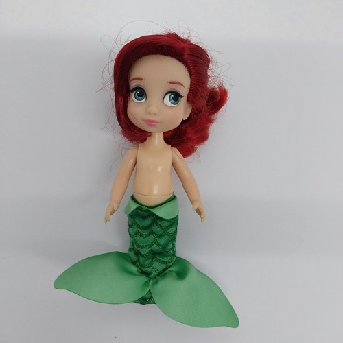 Disney Ariel Mermaid Animators' Collection Mini Doll & Accessories + Tinker Bell - Picture 8 of 15