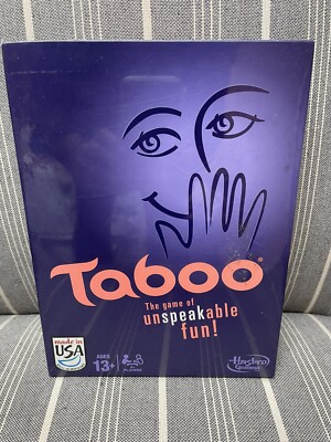 Taboo The Game of Unspeakable Fun Hasbro Gaming 2013 NEW FACTORY SEALED