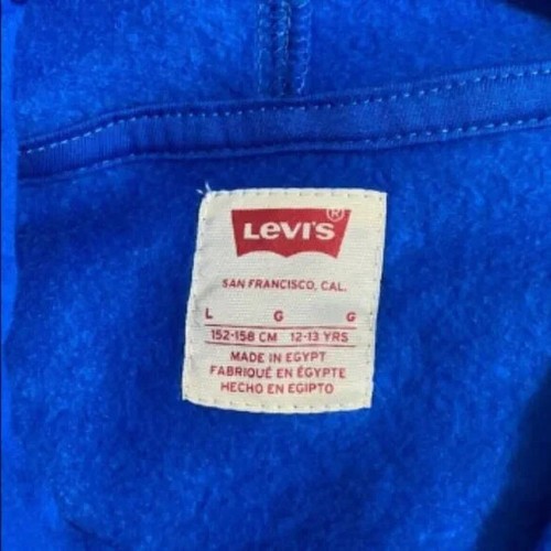 LEVI'S Children's Pullover Hoodie w LEVI'S Logo Size L (10/12 yo) - Picture 5 of 6