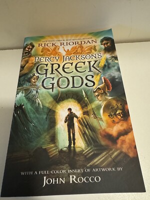 Percy Jackson's Greek Gods by Rick Riordan (2016, Trade Paperback)